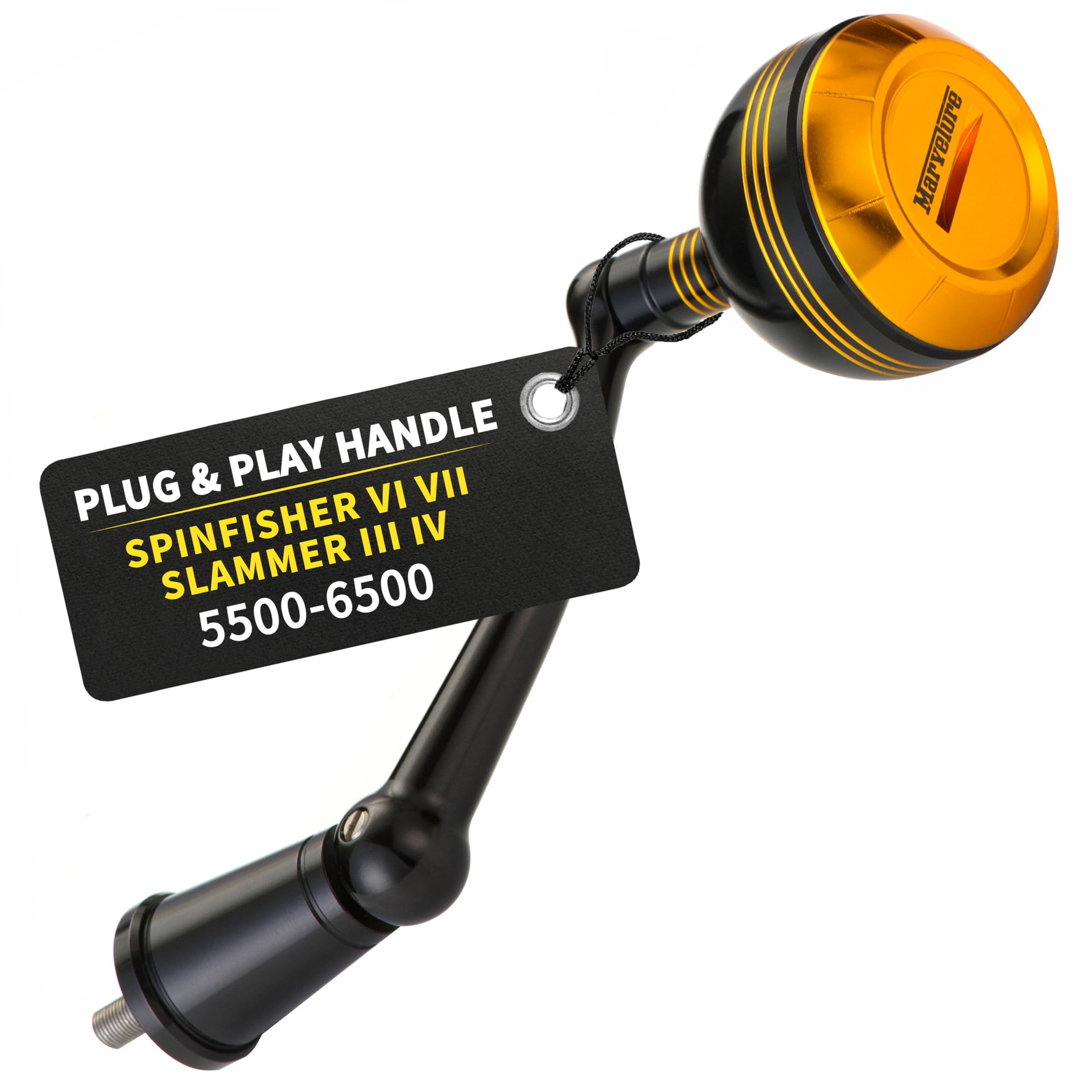 Penn International 50 GOMEXUS Gold Power Handle Upgrade For Penn Spinfisher VI, Slammer III/IV 5500-6500 Reels Gomexus For Penn Penn International 50 GOMEXUS Gold Power Handle Upgrade For Penn Spinfisher VI, Slammer III/IV 5500-6500 Reels Gomexus For Penn