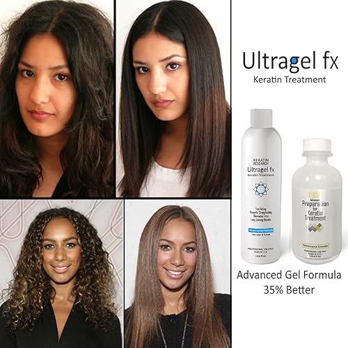 Miniatura 2 de UltraGel FX Complex - Tratamiento para el cabello con queratina brasileña, 4.2 onzas líquidas, con preparación avanzada, todo tipo de cabello,