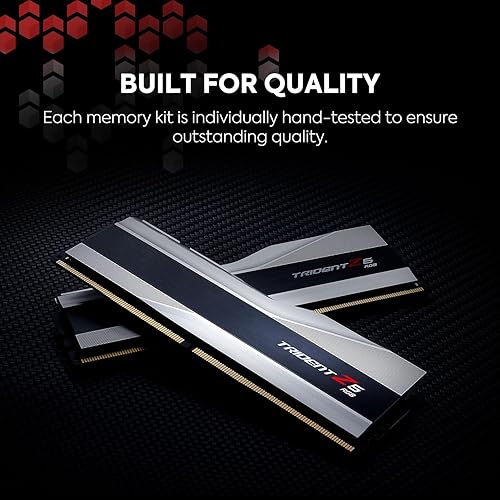 Miniatura 5 de G.SKILL Trident Z5 RGB Series (Intel XMP 3.0) DDR5 RAM 64 GB (2 x 32 GB) 6000MTs CL32-38-38-96 1.40V Memoria de computadora de escritorio UDIMM -