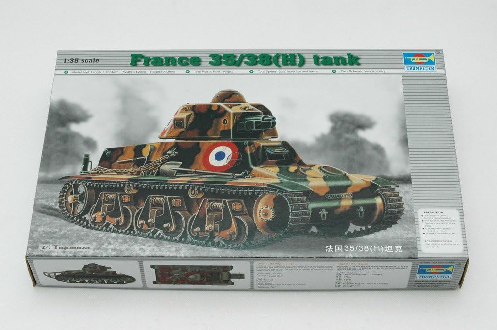 Trumpeter 1/35 French 35/38(H) Tank with 37mm SA18 L/21 Gun