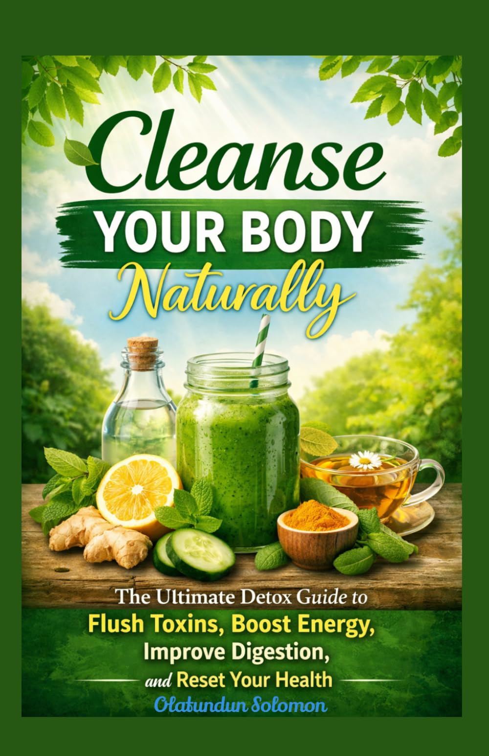 Cleanse Your Body Naturally The Ultimate Detox Guide to Flush Toxins, Boost Energy, Improve Digestion, and Reset Your Health