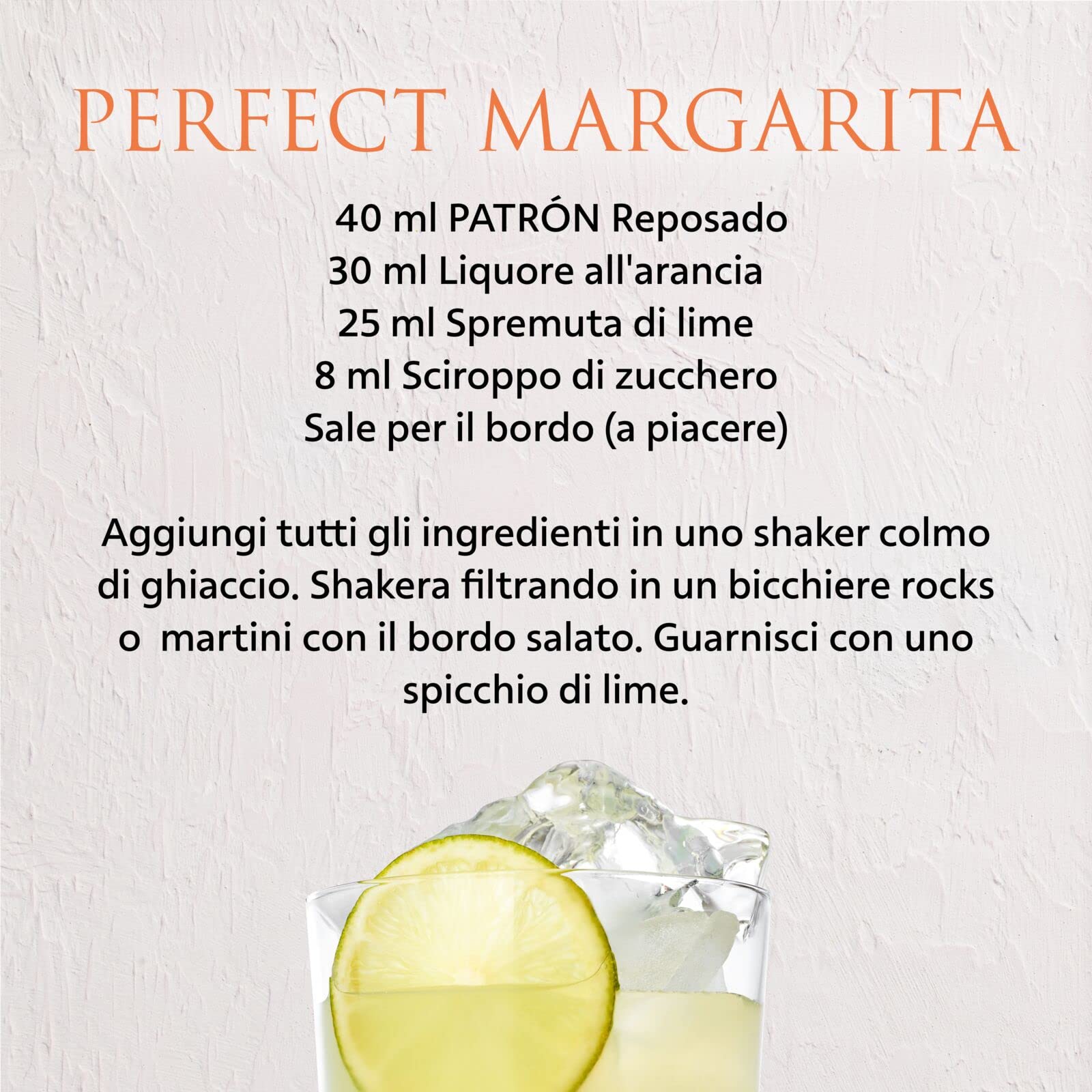 PATRÓN Reposado Premium Tequila, Vol. 40%, 70 cl / 700 ml, creata in Messico in piccoli lotti a partire dal 100% della migliore agave Weber Blue, invecchiata per oltre 2 mesi in botti di rovere