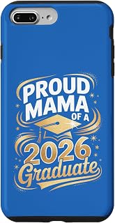 Proud Mama 2026 Graduate Graduation Celebration Mom Case for iPhone 7 Plus/8 Plus