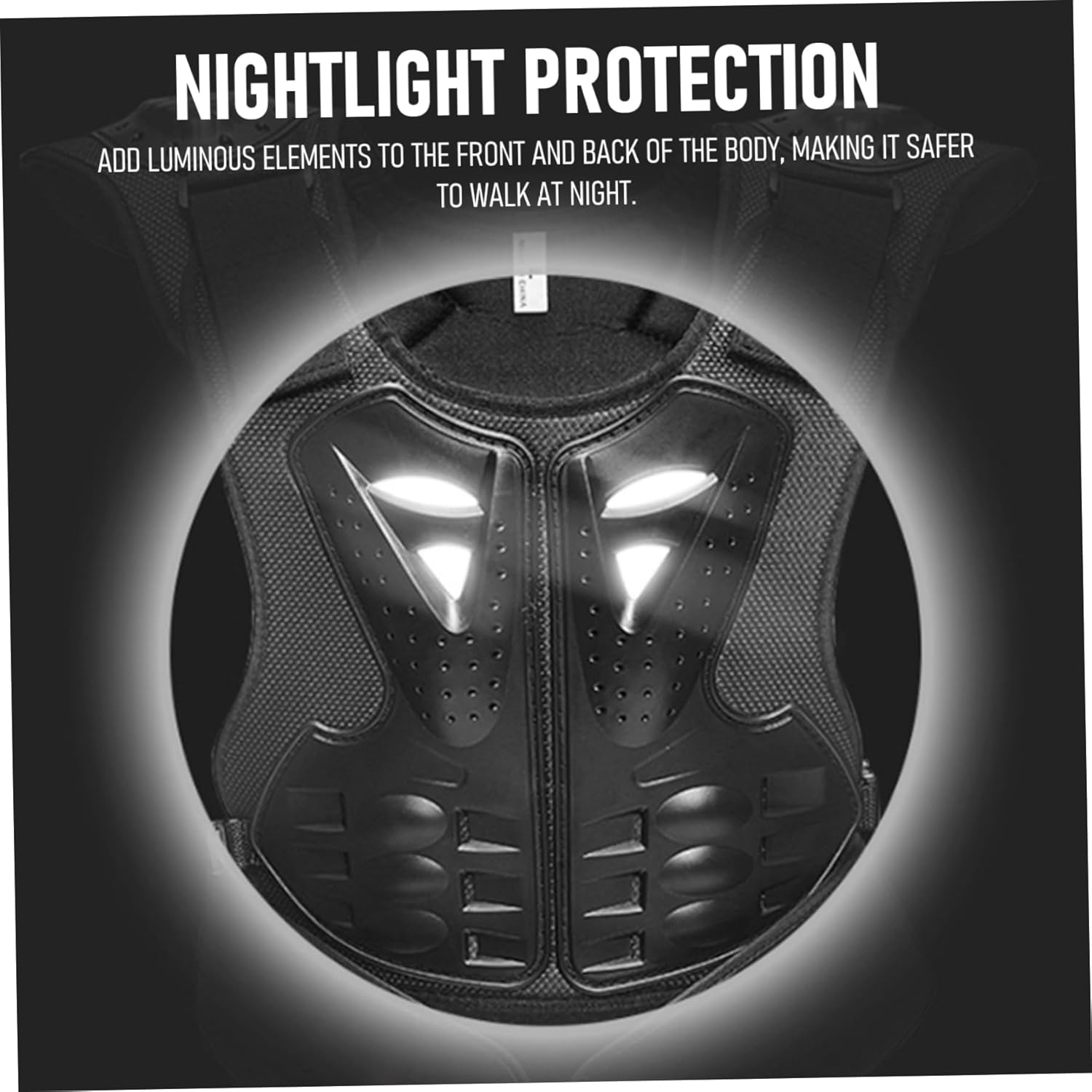 Kids Motorbike Suit Set of 5 Breathable Kids Motocross Outfit with Chest Protector Knee and Elbow Pads for Children Riding Cycling Skiing Skating Age 8-12