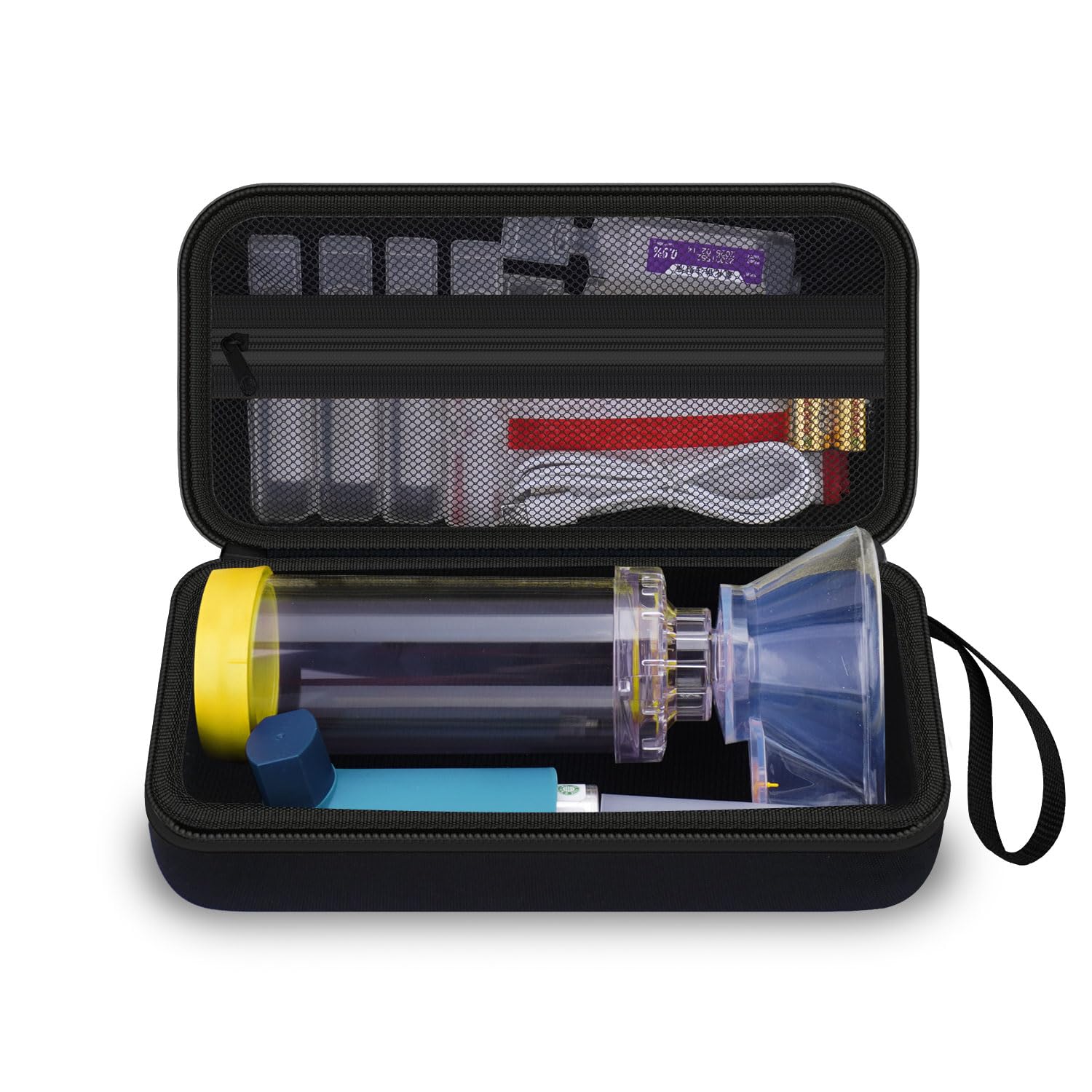 Buy Hard Travel Case for Asthma , Spacer for Kids and Adults, s, Holder