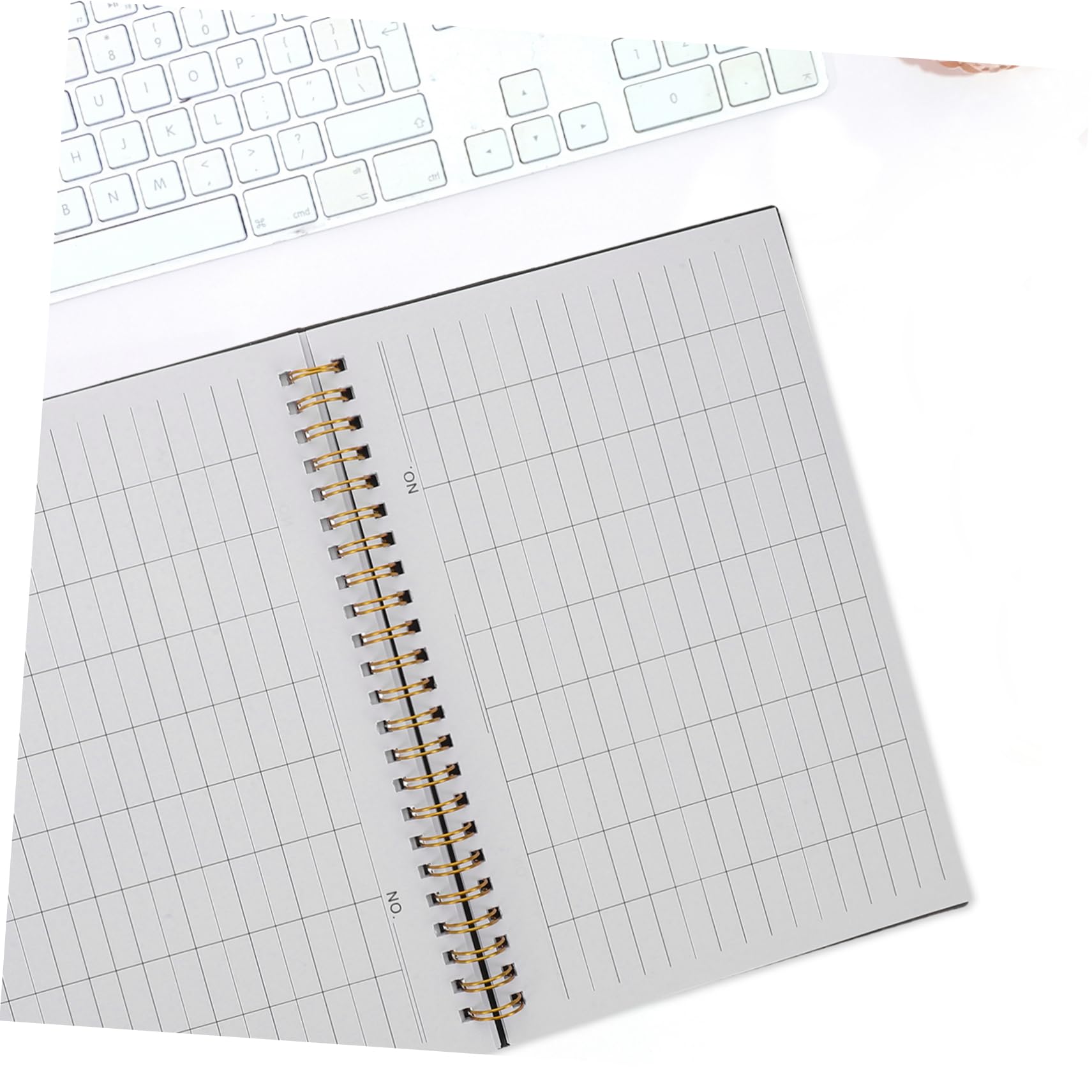 jojofuny 2pezzi Quaderno Contabilità Carta Quadretti Copertina Resistente Carta Da Lettere Design Portatile Per Uso Aziendale e Personale Layout Organizzato Per Monitoraggio Delle Spese