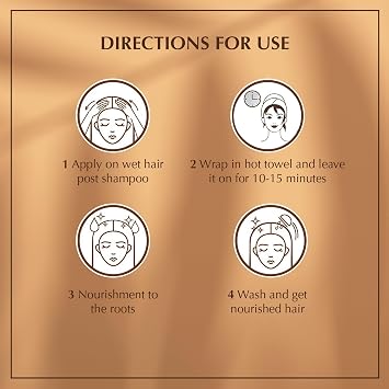 Vatika Naturals Hot Oil Hair Mask - Tropical Coconut & Castor Oil & Multivitamin for Dry, Damaged, Nourishing & Strengthening, Deep Conditioning for Soft, Smooth - 500ml