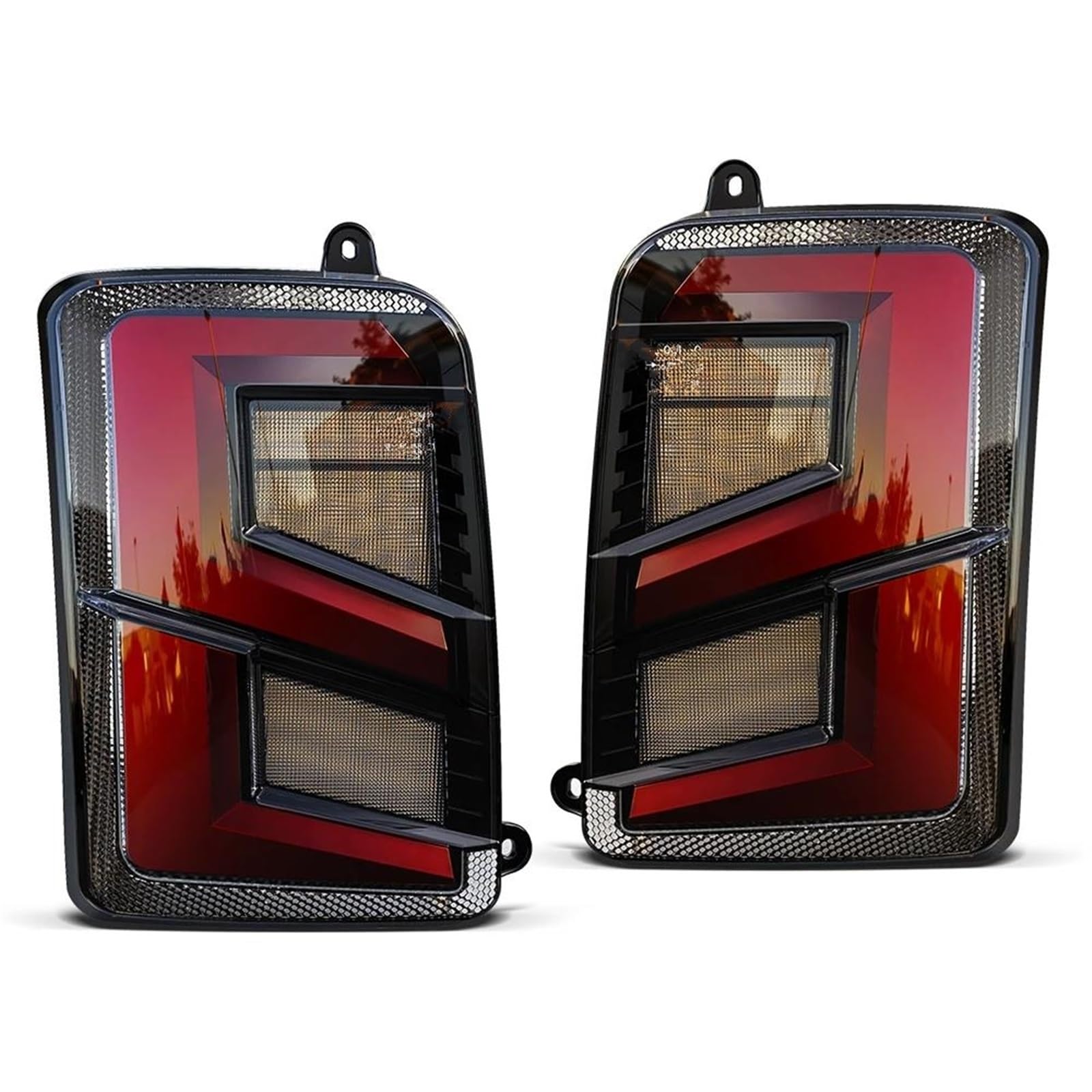 Tail Light Led Car DRL Daytime Running Lights For Lada For Niva 4x4 Led Taillights LED Reverse Brake Rear Light Turn Signal Lamp For Lada 4X4 Trailer Lights