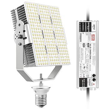 OPENLUX LED Shoebox Retrofit Kit 240W 34800LM E39 Mogul Base