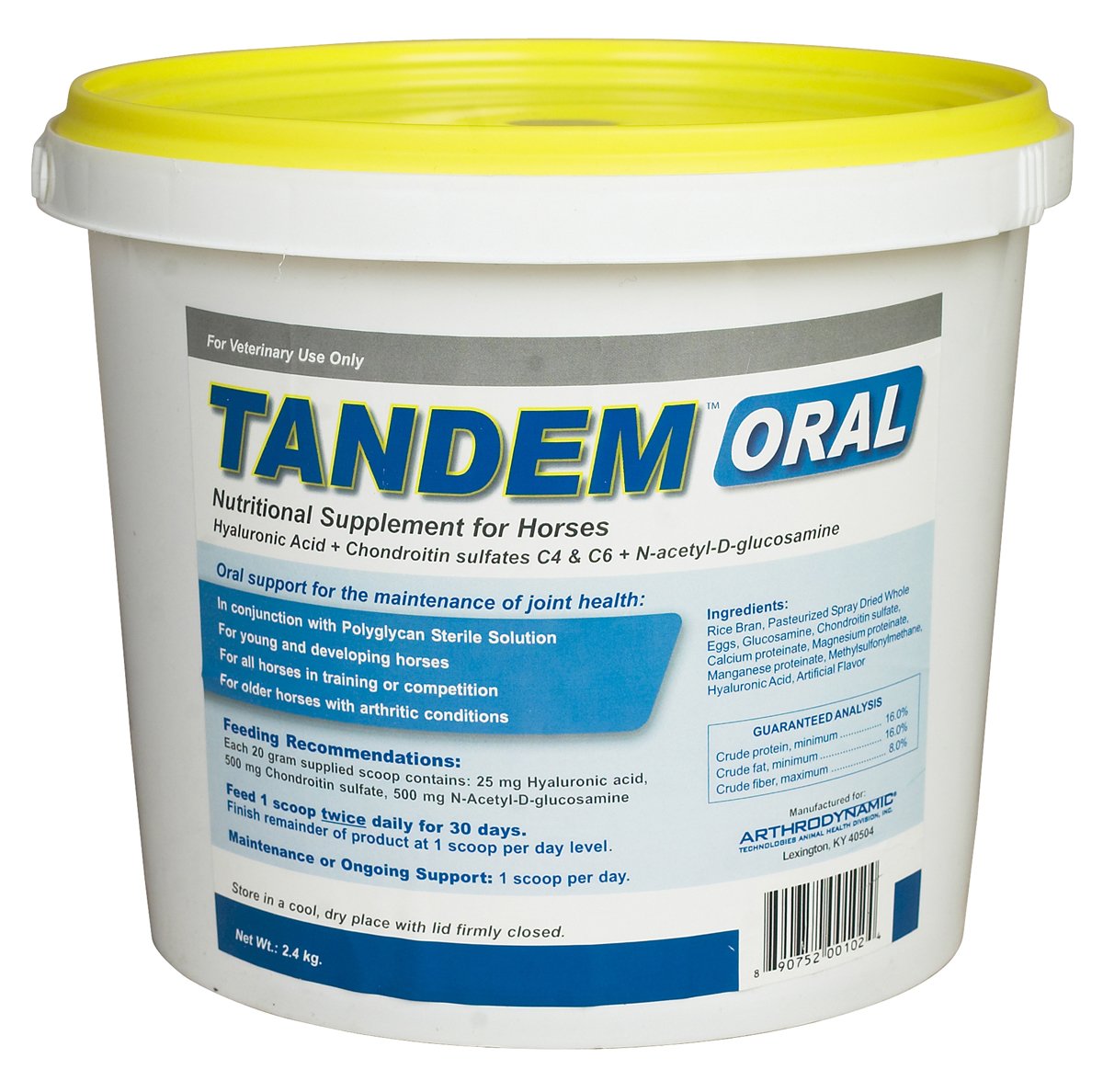 WIM Tandem Oral Nutritonal Supplement for Horses, 5.2 lbs Pail
