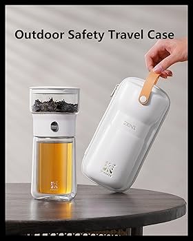 TEA＠　1001 Amazon.com | ZENS Cool Glass Teapot with Infuser, Smart One