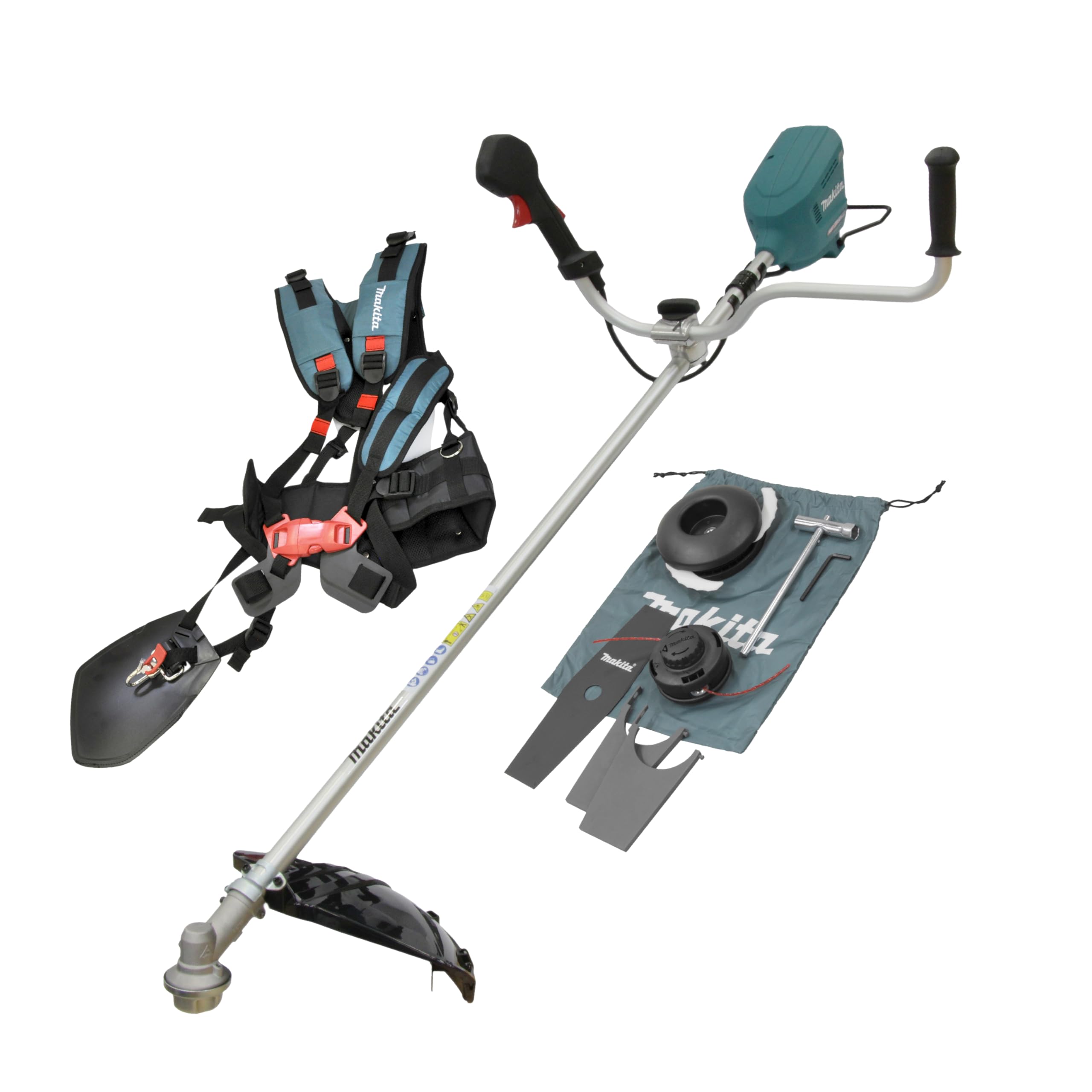 Makita UR012GZ06 - Decespugliatore a batteria, 2 x 40 V max. (senza batterie, senza caricatore)