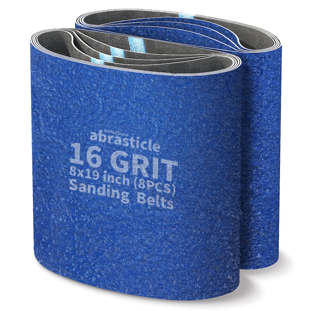 8" X 29-1/2" Premium Floor Sanding Belts Zirconia 40 Grit (10 Belts