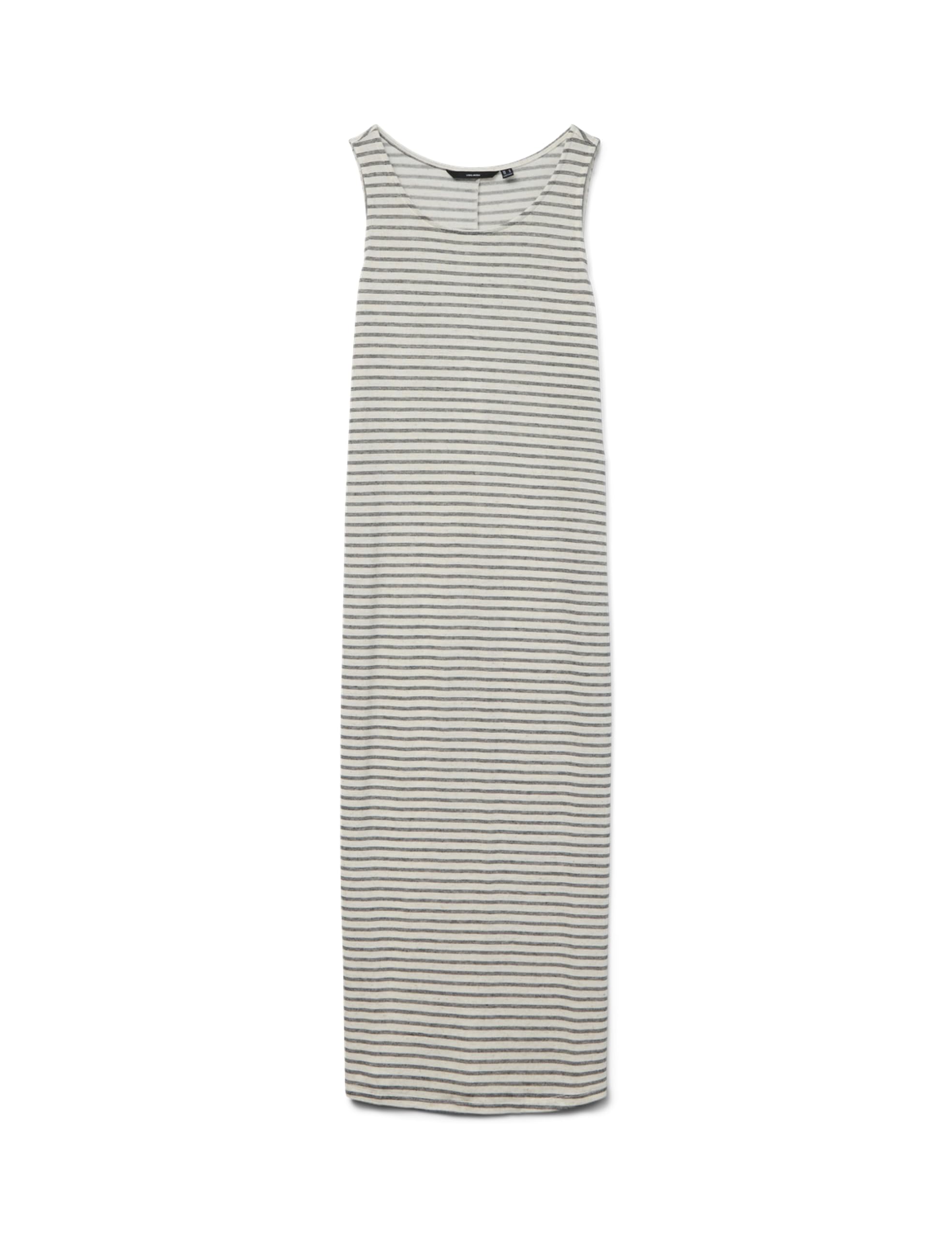 VERO MODA Vmgina Sl 7/8 Dress JRS Noos, Oatmeal, M