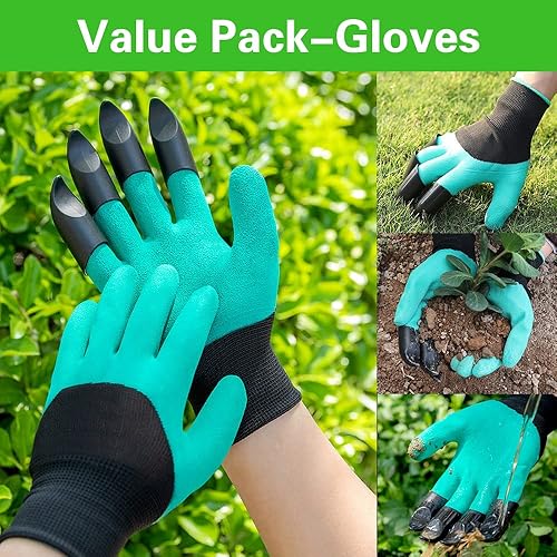 Miniatura 6 de Bakulyor 200 grapas verdes para jardines de 6 pulgadas, estacas de césped artificial, pasadores de tela galvanizada para césped de calibre 11 para