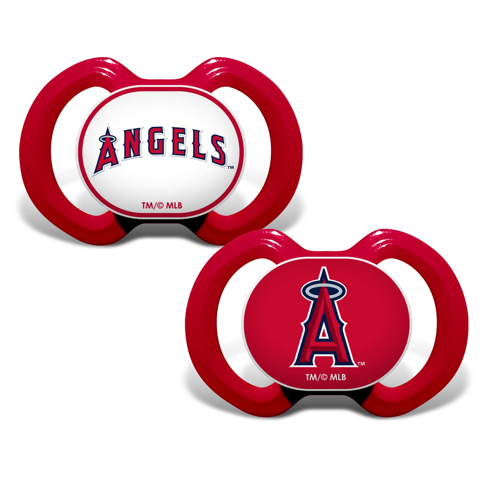 Baby Fanatic Los Angeles Angels Lot de 2 tétines