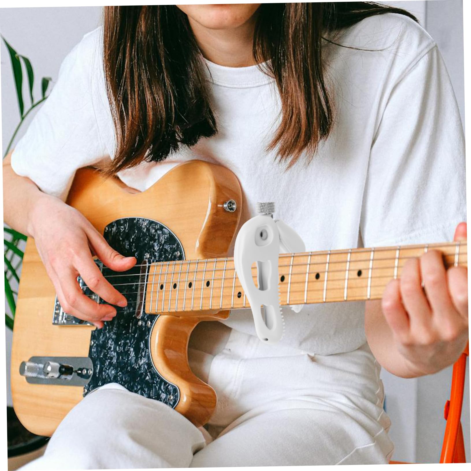 Capo para Guitarra Eléctrica Forma de Cabeza de Dinosaurio