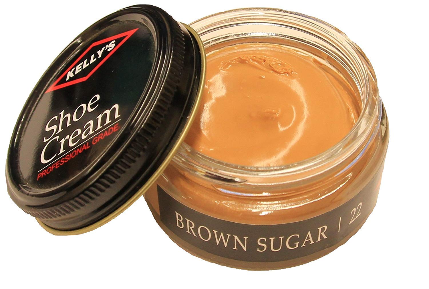 Kelly'sKelly's Shoe Polish 1.5 oz - Professional Grade Shoe Cream - Condition, Recolor, Polish Leather - Multiple Colors Available