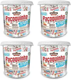 Paçoca Zero DaColonia 4 Potes de 576g