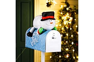 Magnetic Mailbox Cover Snowmen