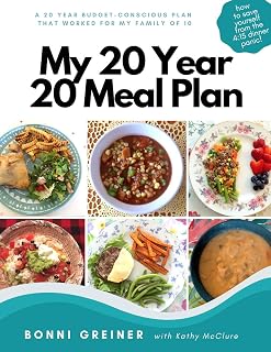My 20 Year 20 Meal Plan: A 20 YEAR BUDGET-CONSCIOUS PLAN THAT WORKED FOR MY FAMILY OF 10