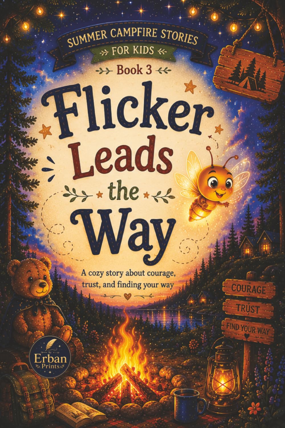 Flicker Leads The Way: Summer Campfire Stories for Kids