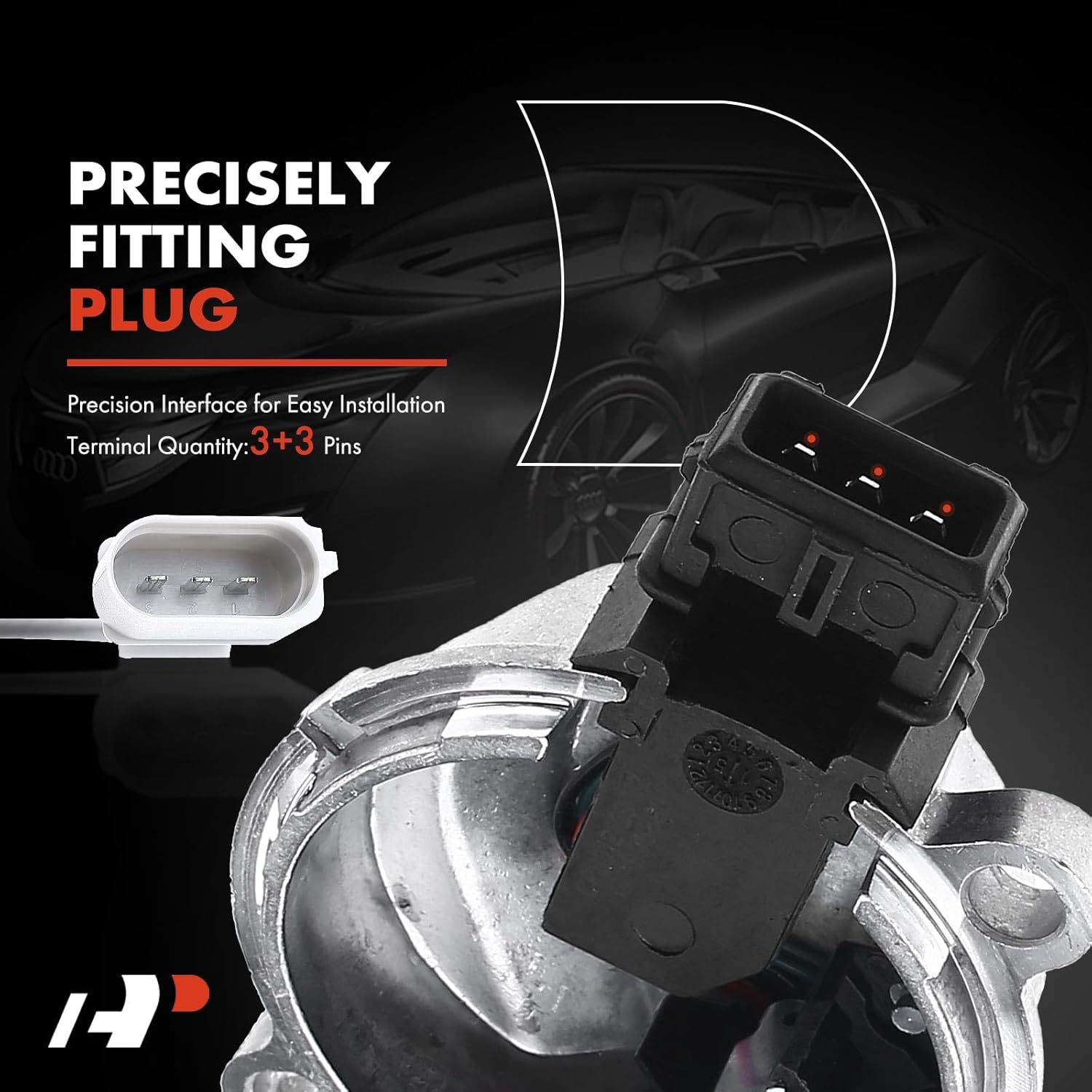 A-Premium 5-PC Engine Camshaft Crankshaft Position Sensor Compatible with Volkswagen Passat 1998-2005 & Audi A6 1998-2001, A6 Quattro 1998-2004, Allroad Quattro 2001-2005, S4 2000-2002, 2.7L 2.8L