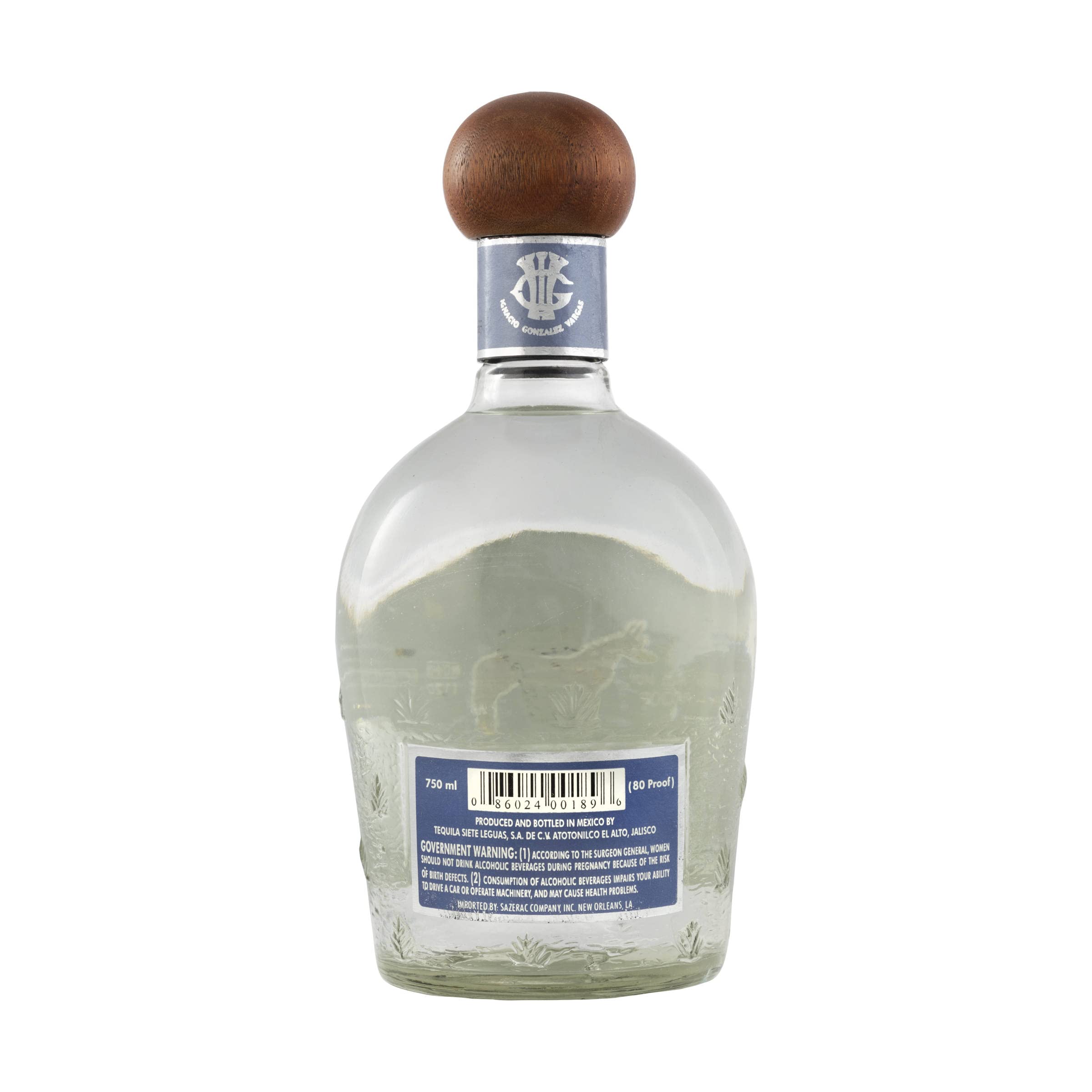 Siete Leguas Blanco Tequila 0,7L (40% Vol.)