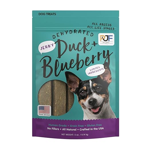 Pet Jerky Factory Duck and Blueberry Treats