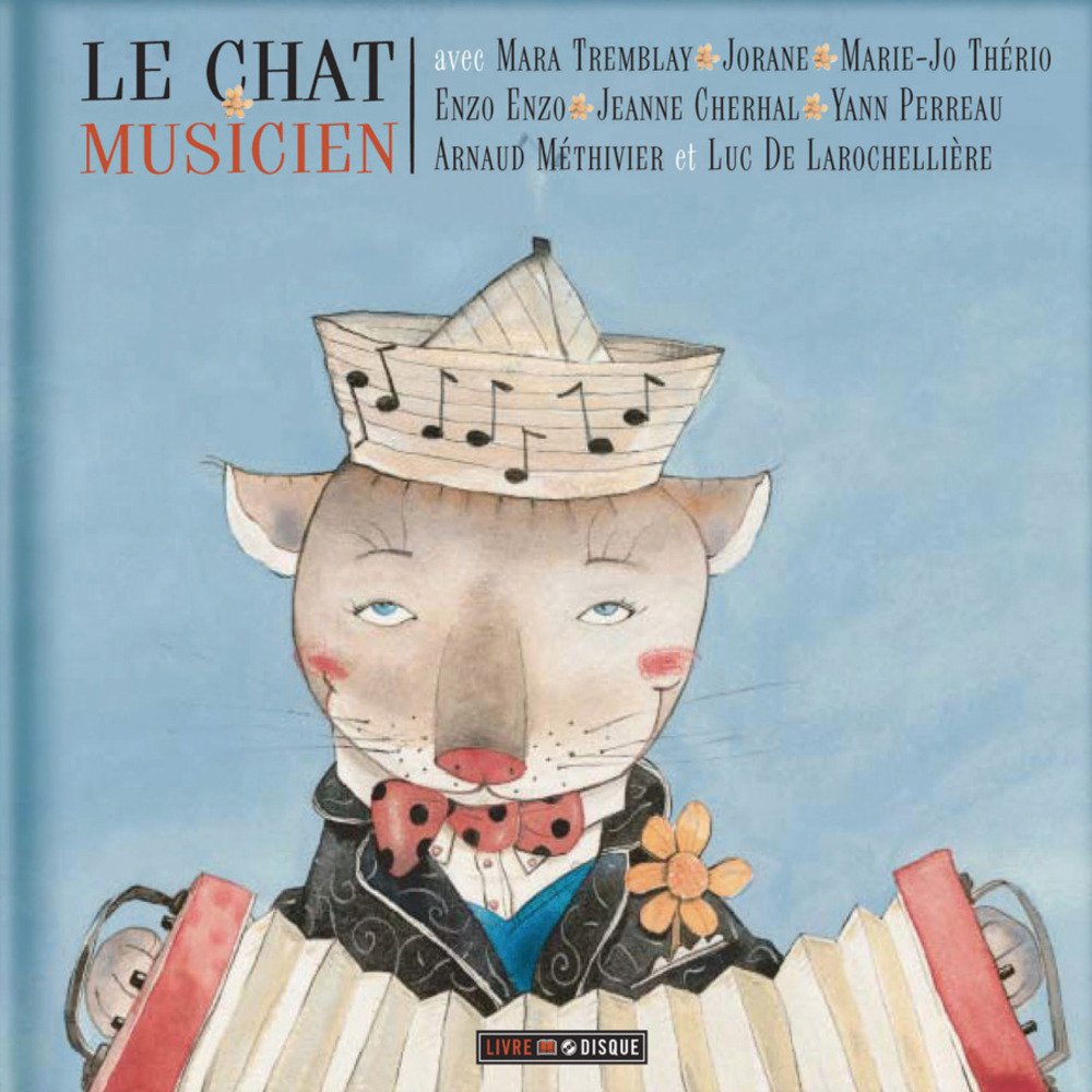Le chat musicien [Audio CD] Beaulieu, Joseph
