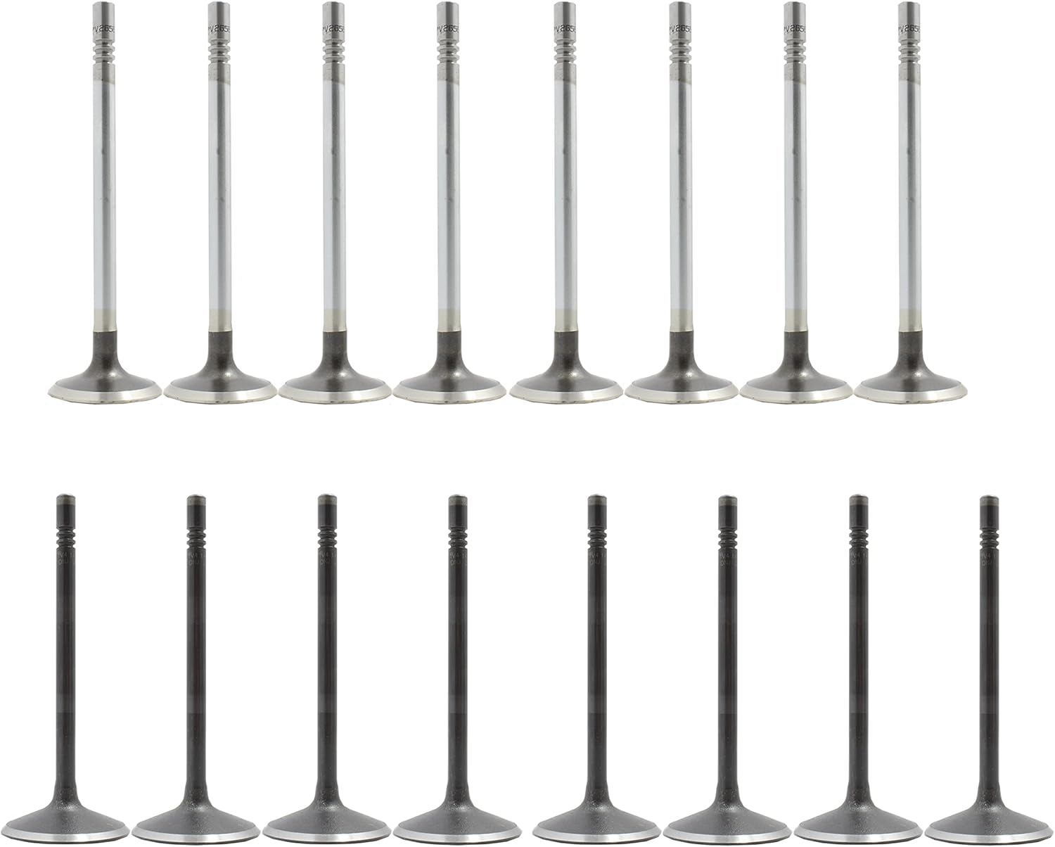 DNJ VK164147 Exhaust Intake Valve Kit For 1991-2004 Ford Lincoln Mercury V8 4.6L, 5.4L SOHC 16V EV4147 X8 IV4147 X8