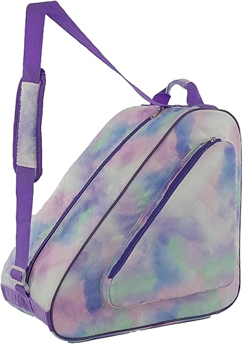 Miniatura 10 de Bolsa para Patines de Hielo, En Línea, Roller y Quad - Para Niños y Adultos Rosado/Amarillo,Albaricoque/Amarillo 016,Negro/Oro,Negro/Rosa