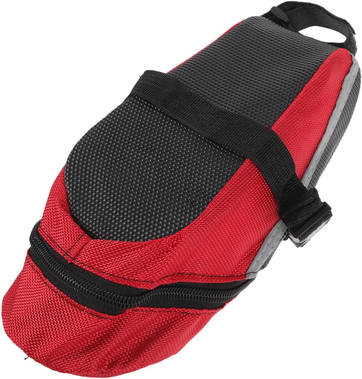 Bike Saddle Bag Large Capacity Zippered Rear Seat Pack Cycling Backseat Pouch Outdoor Mountain Bike Storage Luggage for Road and Trail Riding