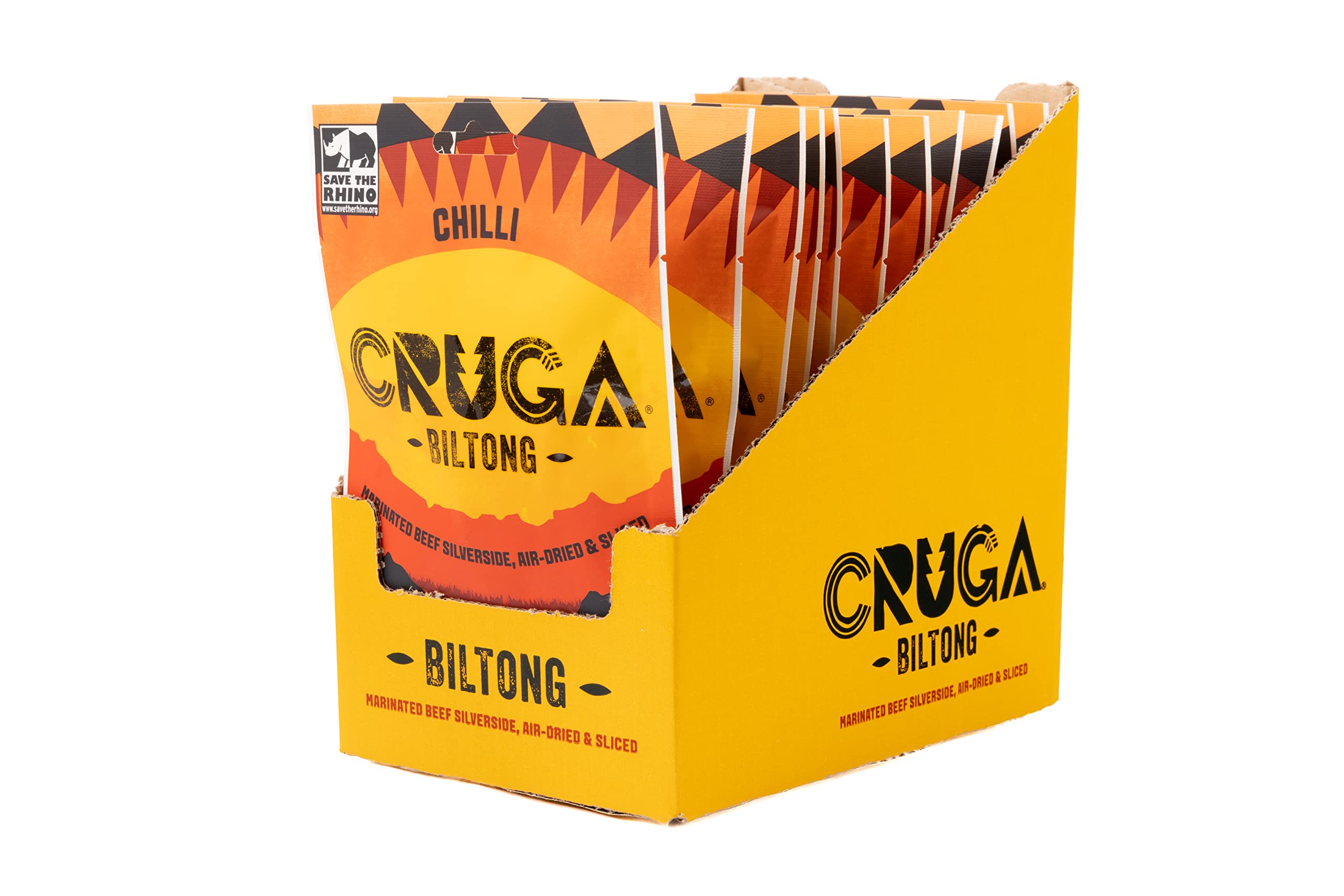 Cruga35 g Chilli Biltong - Pack of 12