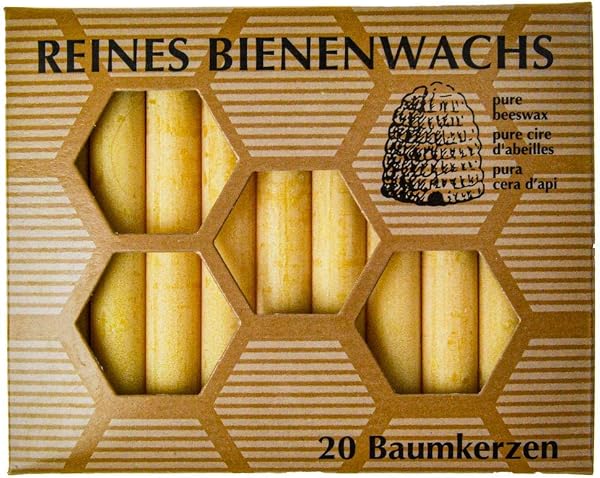 17963.00.020 Bienenwachs Baumkerzen 100/13 mm