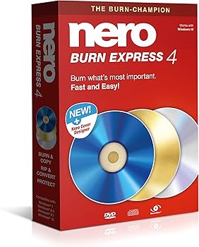 Amazon.com: Nero Burn Express 4 | Burn CD DVD Bluray | Copy | Rip