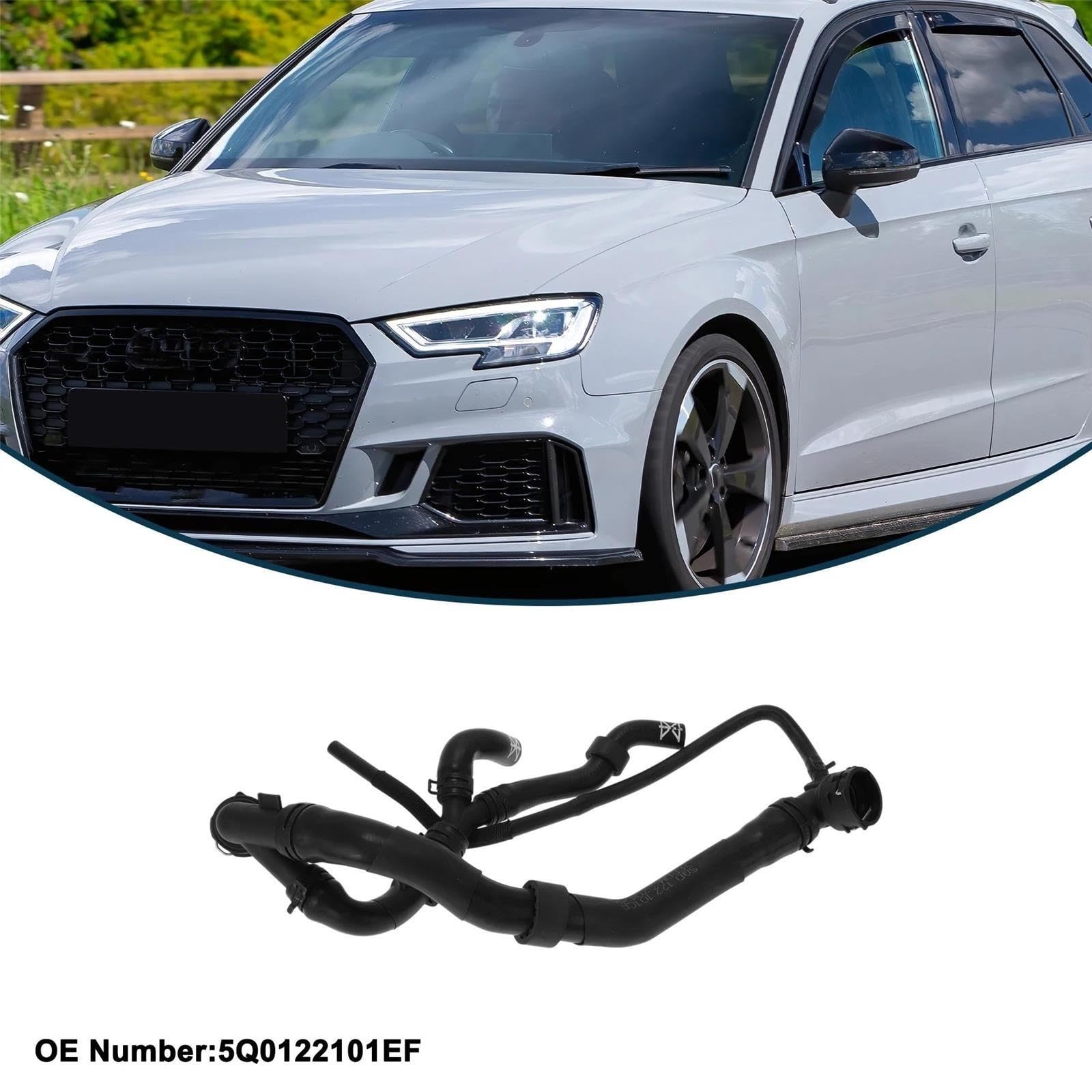 Pipe Radiateur Silicone 5Q0122101EF Pour Vw Pour Golf Pour GTI