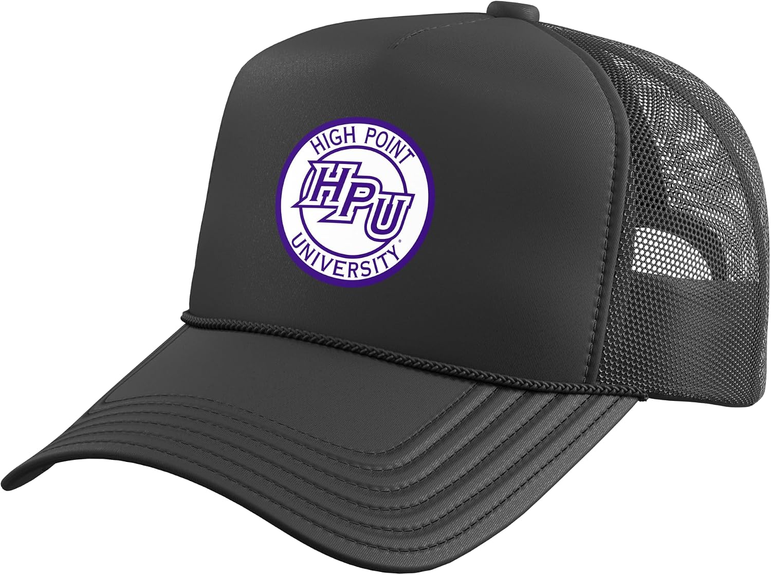 High Point Panthers | Official NCAA University | PPHPU005 Trucker Hat with Adjustable Mesh Back