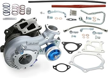 Tomei ARMS MX8280 JournalBearing Turbocharger Kit Compatible with EVO 10 4B11 2.0L Engine, CNC Billet Compressor, 450 HP Capable