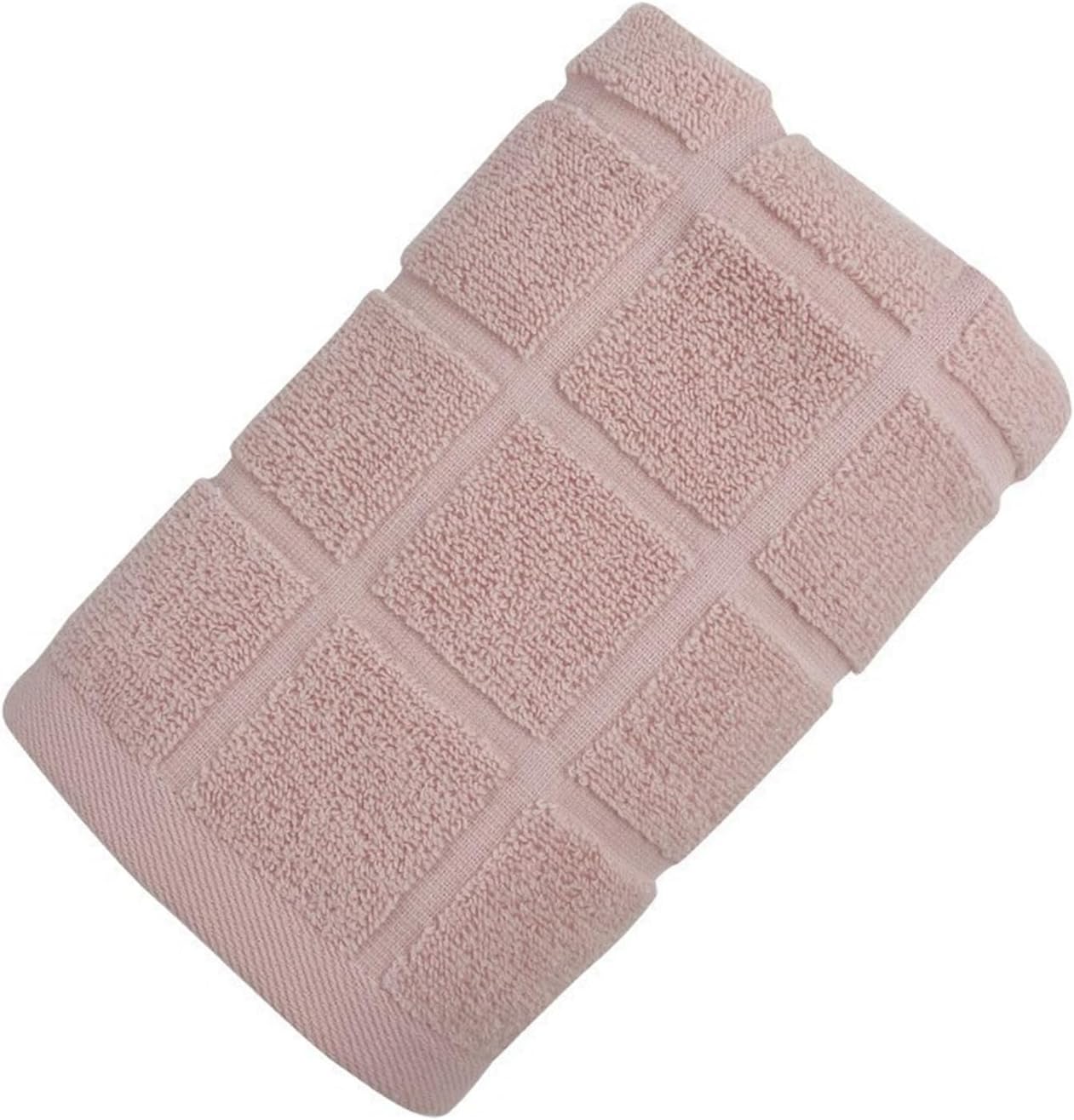 3 Pack Cotton Towels 34x74cm, Thick Soft Bath and Face Towel Set for Home Use(Green)