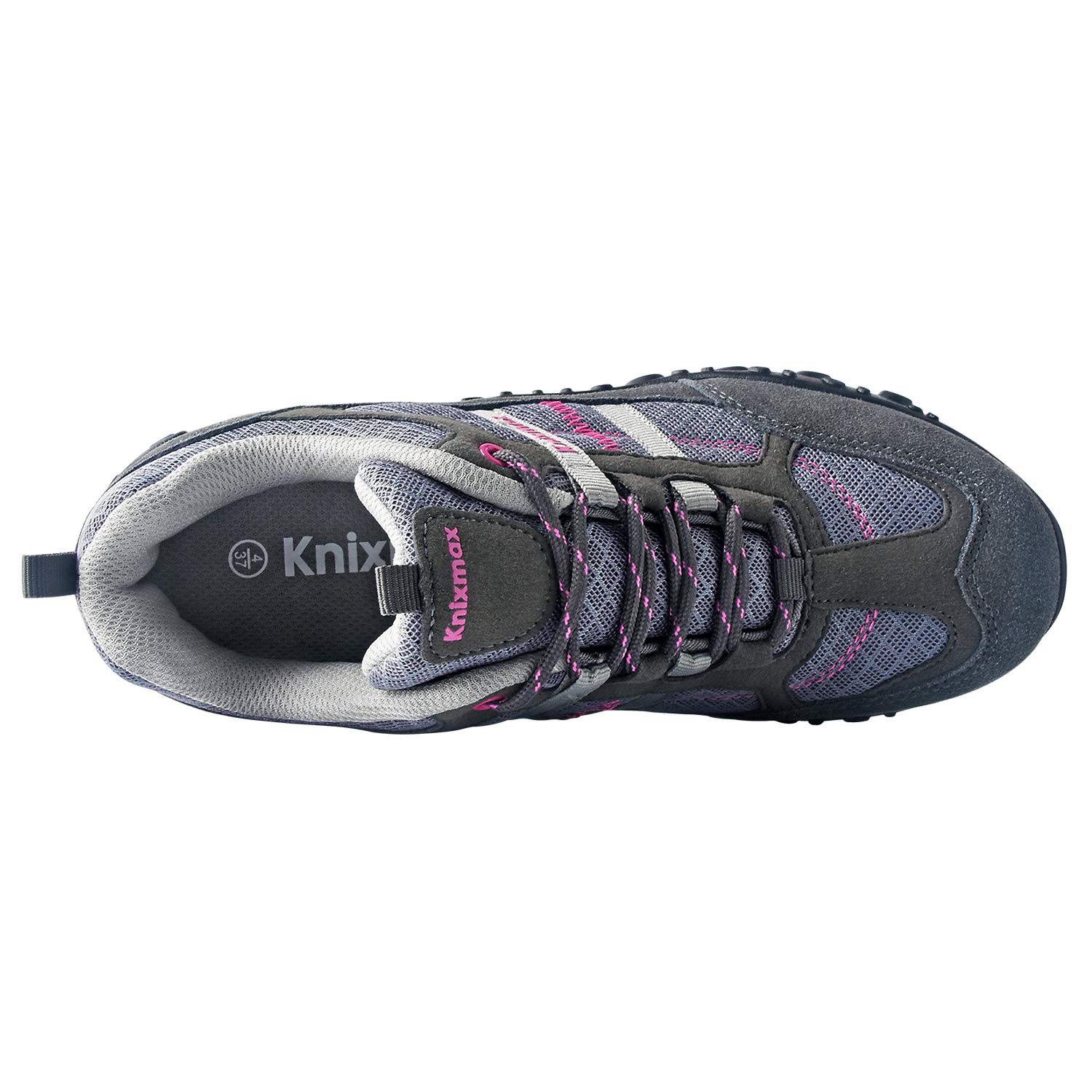 Knixmax Buty trekkingowe dla kobiet i mężczyzn, lekkie buty trekkingowe, buty outdoorowe, oddychające, antypoślizgowe, rozm. 36-46