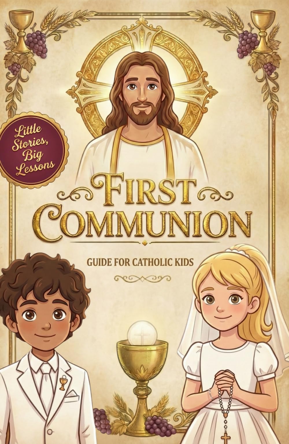 First Communion Guide for Catholic Kids: Inspiring Girls and Boys to Love the Eucharist, Reconciliation, and Receiving Jesus with Joy (First Communion Gifts for Girls and Boys)