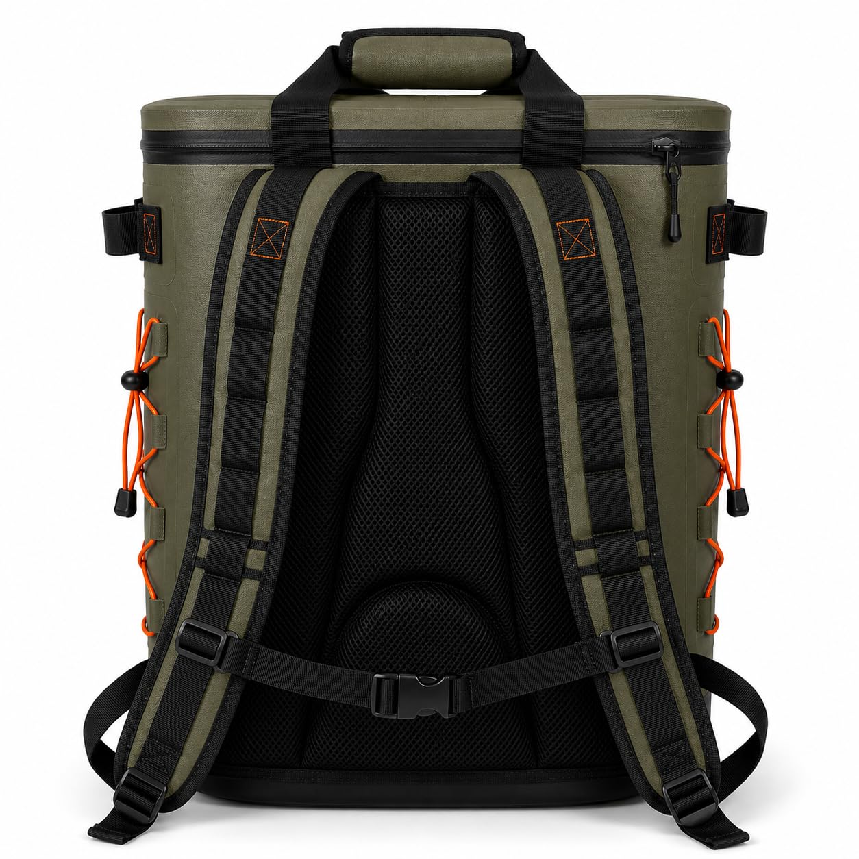 BRUNELLI 25 l torba chłodząca, plecak, wodoszczelna, torba piknikowa, na kemping, torba izolacyjna, oliwkowa