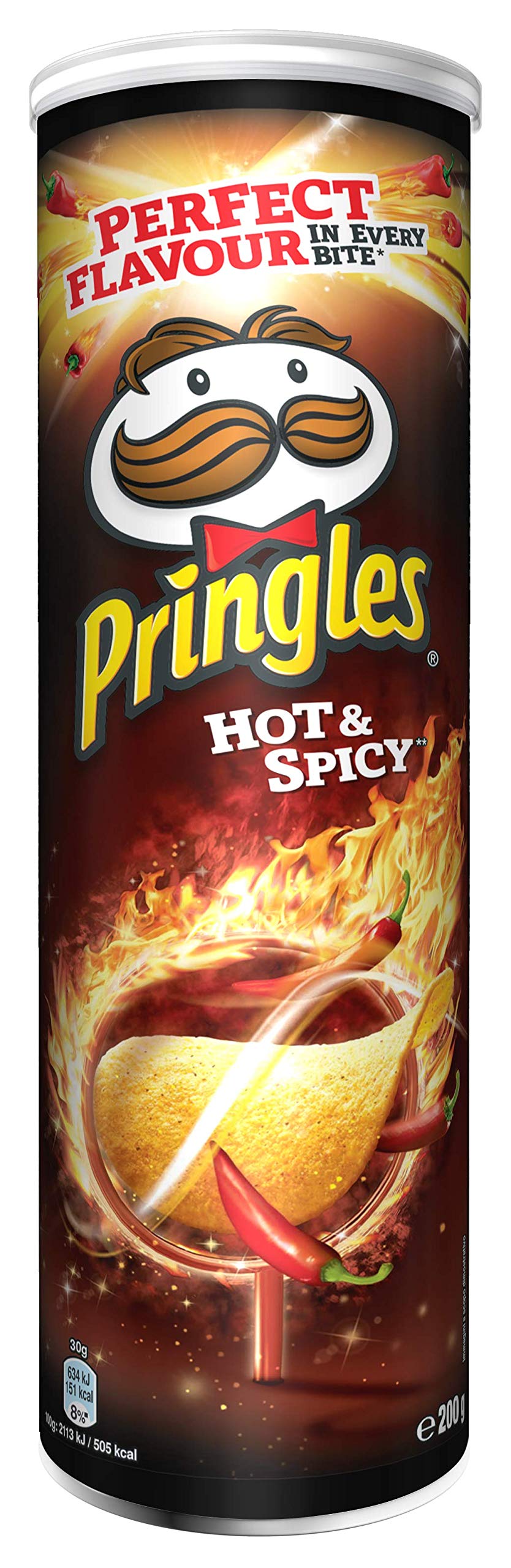 Pringles Party Mix | Chips Mix Box | 18 Dosen mit 4 verschiedenen Sorten (18 x 185g)