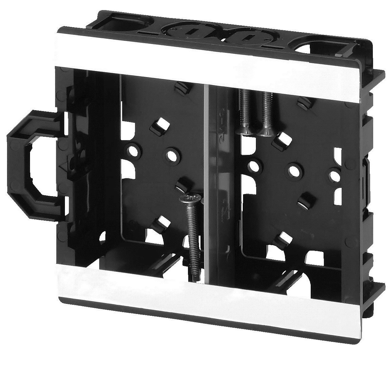 Amazon.co.jp: 未来工業 軽間ボックス 2ヶ用セパレータ付・浅形深さ