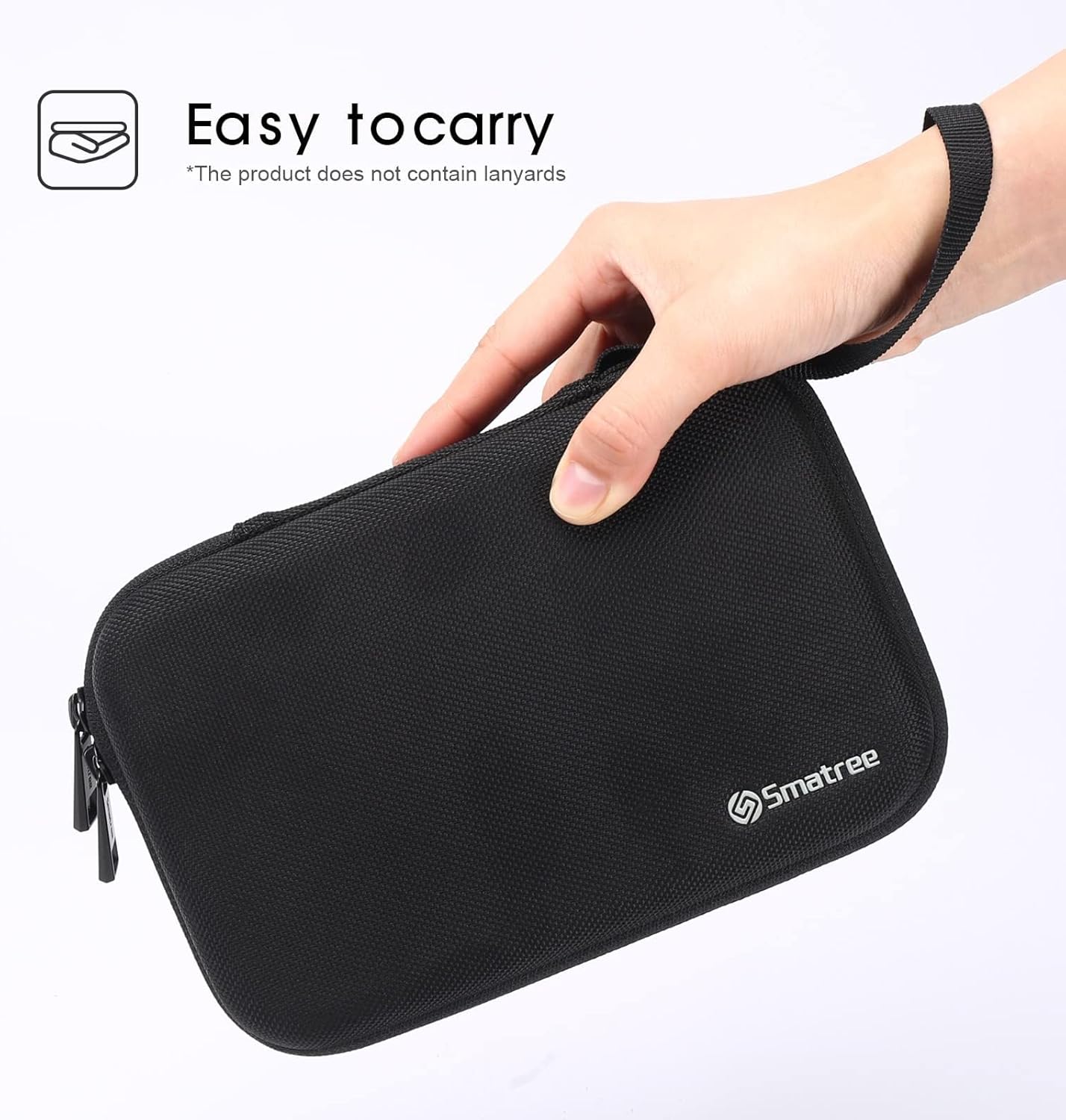 Smatree Hard Accessory Organizer Case Compatible for 14-16inch Apple Pencil,MAC Mini/Magic Trackpad/Magic Mouse/AirPods Pro3/MagSafe Charge/Magsafe Power Adapter,BeatsX,Monster Magnetic Charging Cable