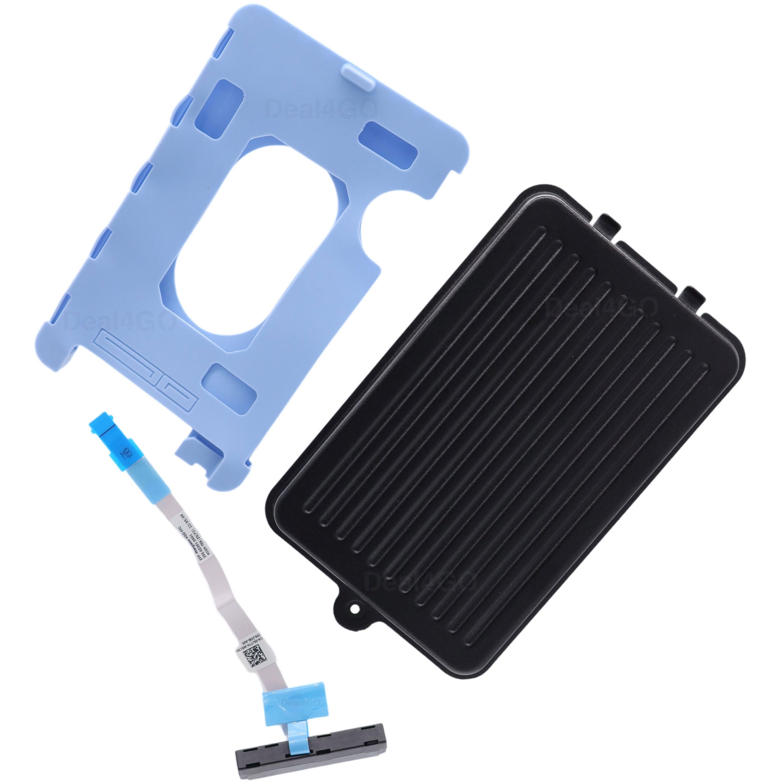 Deal4GO 2.5" SATA Hard Drive Cable 0JT7H w/HDD Cover Bay WH11F Rubber Sleeve Replacement for Dell Optiplex 7090 7070 3090 Ultra