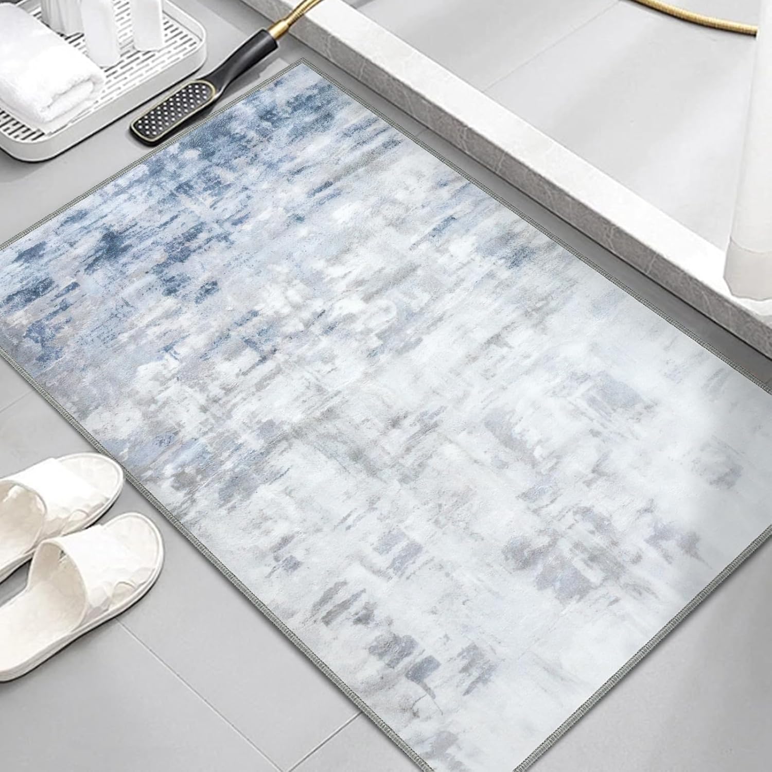 Door Mat, Front Indoor Doormat 24"x36" Non Slip Entryway Rug Indoor, Washable Small Rug for Bedroom Kitchen Bathroom Laundry Low Profile(2x3 Feet)