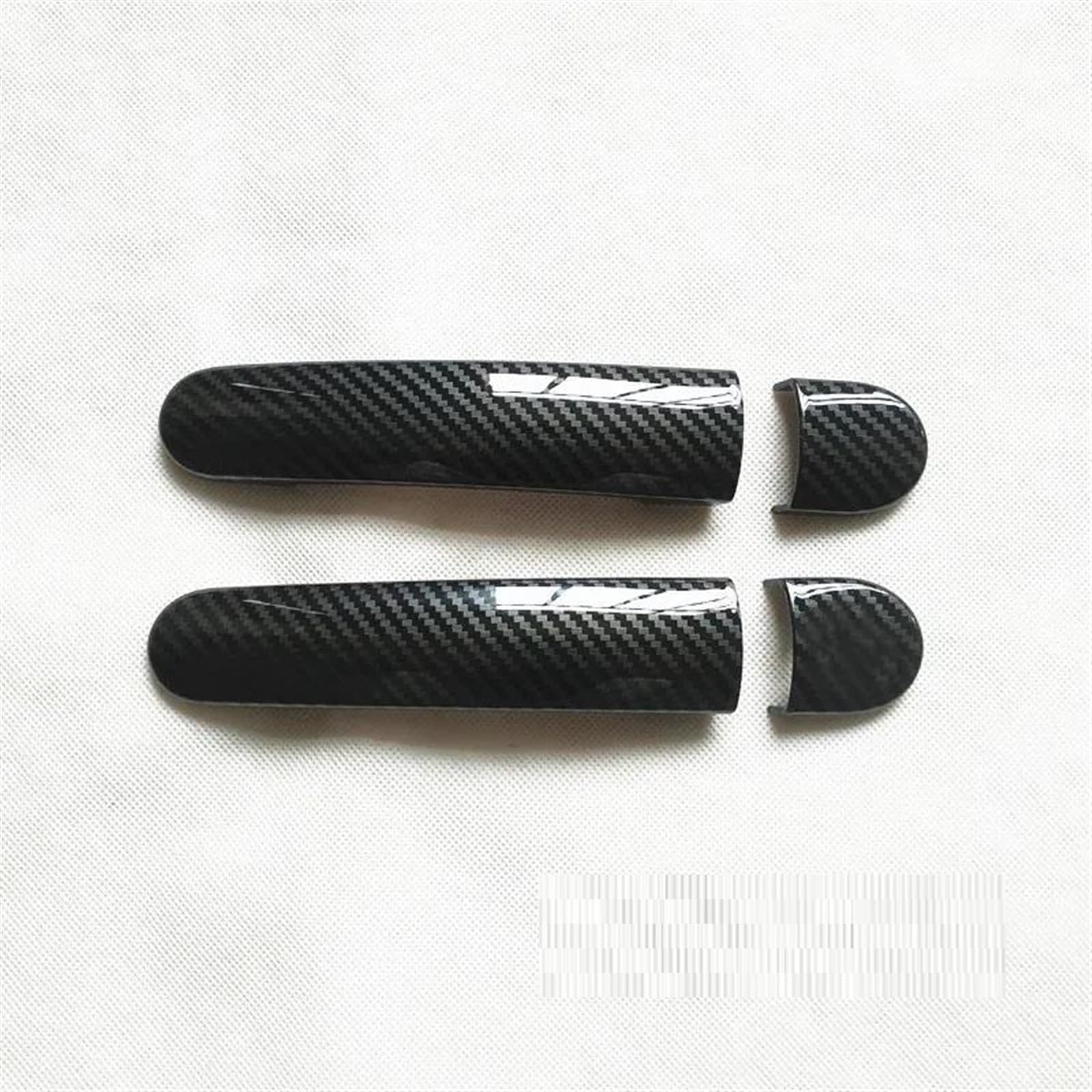 CSSPDM Car Trim Exterior Door Handles Bowl Cover Protection Sticker Accessories for Polo MK5 6r 6c 2011 2021 2014(Carbon C)
