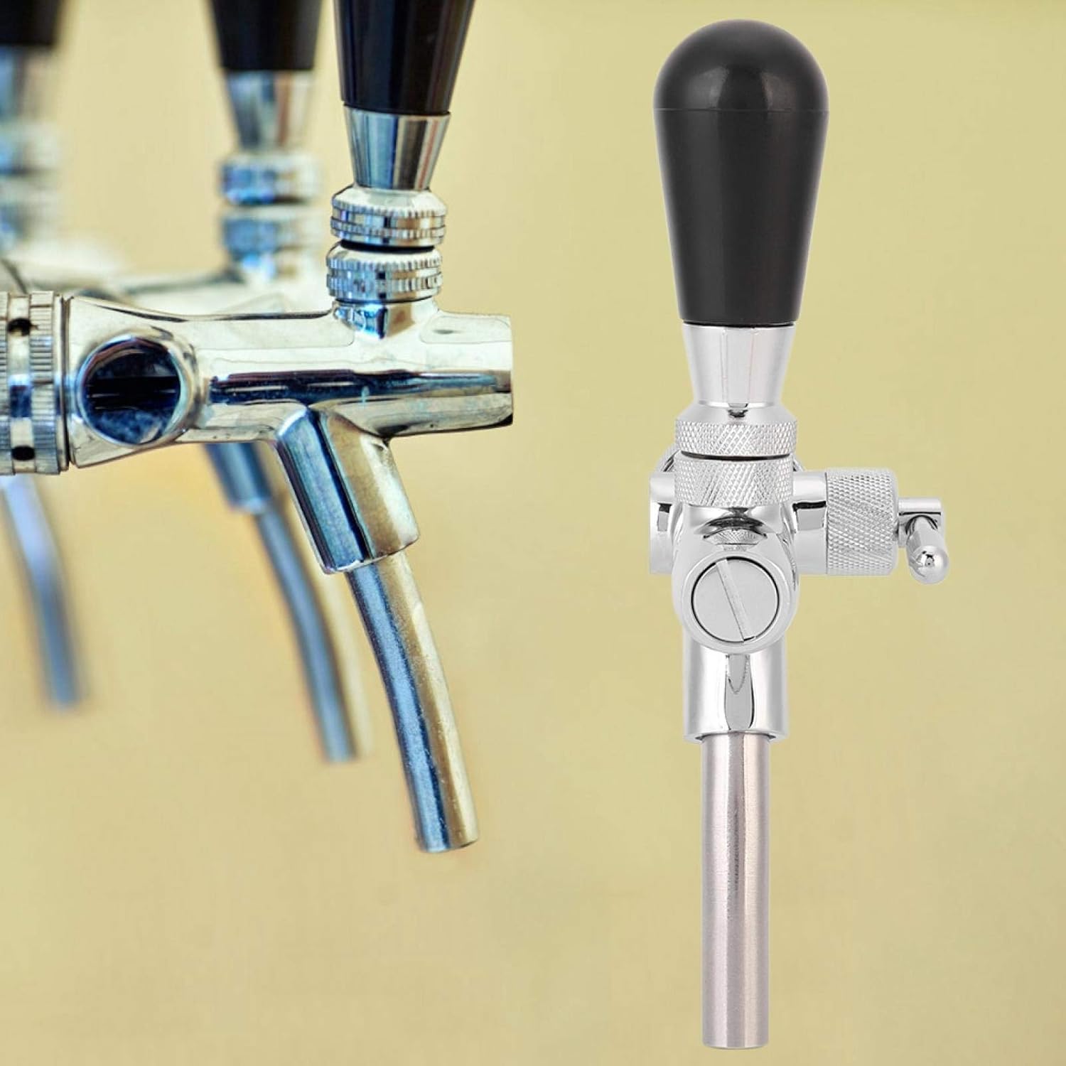 Adjustable Beer Tap Adjustable FlowControl Draft Beer Faucet Tap